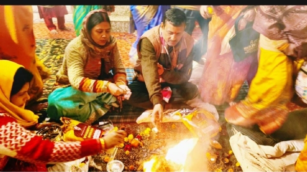 Curtains draw over Shri Bhakt Katha with Purnahuti