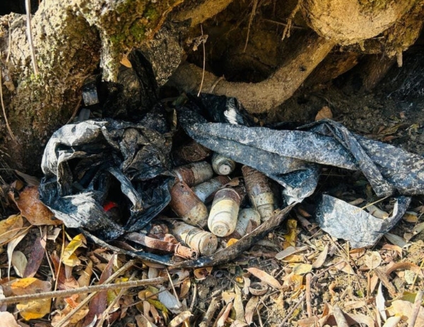 Security Forces Recover Explosives, Ammunition From Forest In J&K’s Baramullah