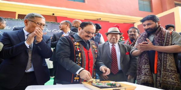 JP Nadda Attends Christmas Celebration Organized by My Naga Christian Fellowship in Delhi