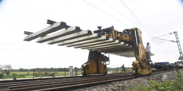 NFR Achieves Record Progress in Track Renewal Works