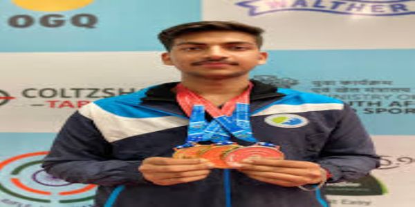Suraj Sharma sweeps senior and junior 25m rapid fire pistol national titles