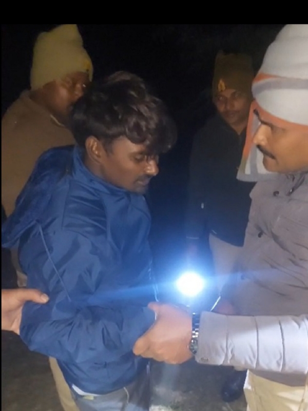 Accused of raping minor shot & arrested