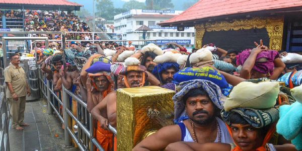 With grand pooja 41 day Mandala pilgrimage season at Sabarimal to conclude today