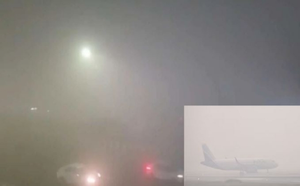 Dense Smog Hits Flight Operati