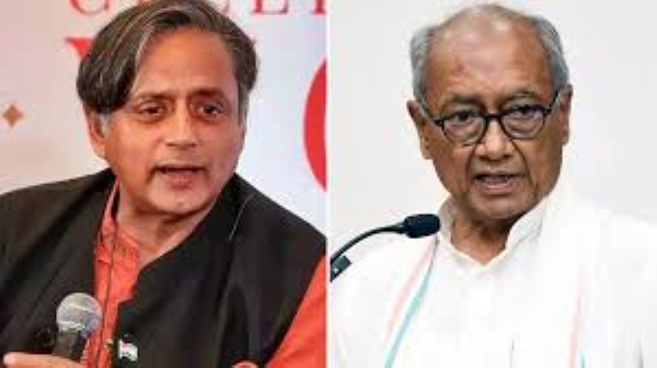 Tharoor backs Digvijaya Singh