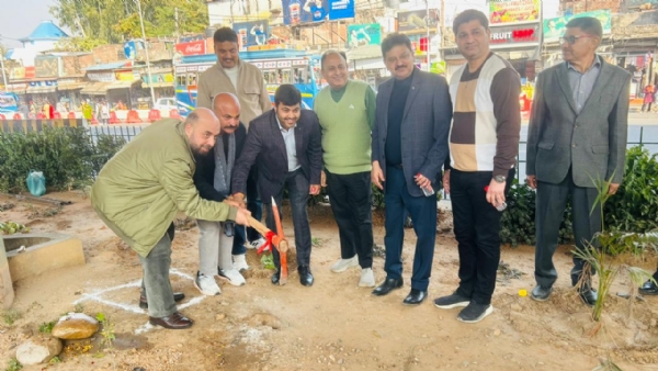 Vertical garden project launched to beautify Jammu City Vertical garden project launched to beautify Jammu City