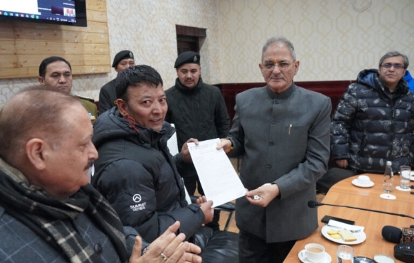 Ladakh Digitises Land Records To Strength Transparency, Good Governance: LG Gupta Ladakh Digitises Land Records To Strength Transparency, Good Governance: LG Gupta