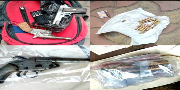 STF arrests two brothers with firearms and ammunition