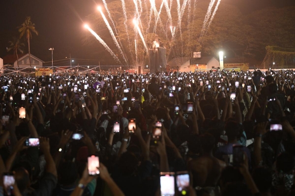 New Year  celebrations in Kochi