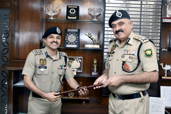 Bhupendra Singh takes charge Bhupendra Singh takes charge