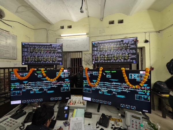 Image related to the NFR Commissioning Advanced Electronic Interlocking System at Dumdangi. Image related to the NFR Commissioning Advanced Electronic Interlocking System at Dumdangi.