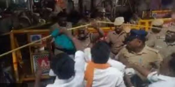 TN BJP Chief Detained Over Karthigai Deepam Lamp Lighting Attempt in Madurai