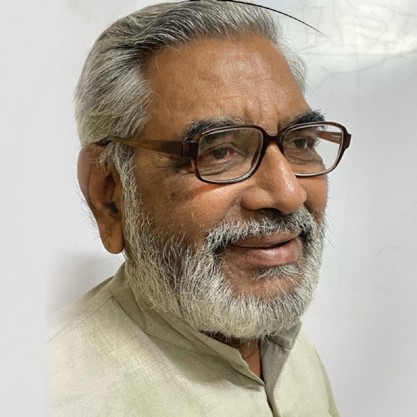 Senior RSS Pracharak Lakshminarayan Bhala, fondly known as ‘Lakkhida’.