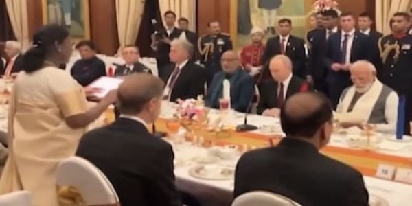 Banquet Diplomacy in Delhi: Modi and Putin Share Spotlight as President Murmu Hosts Grand State Dinner