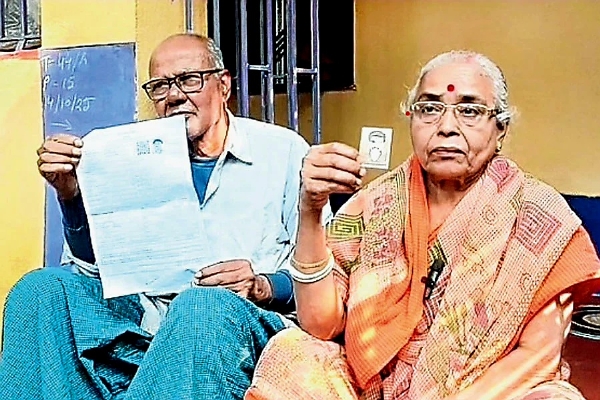 The elderly couple The elderly couple