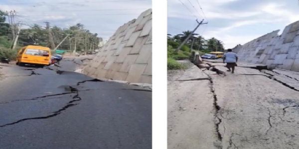 NHAI Takes Stern Action Over NH-66 Service Road Collapse in Kerala