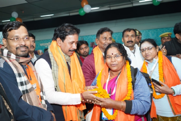 Third group from Tamil Nadu arrived in Kashi on Sat Third group from Tamil Nadu arrived in Kashi on Sat