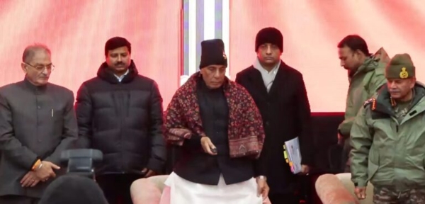 Rajnath Singh Dedicates 125 BRO Projects To Nation Rajnath Singh Dedicates 125 BRO Projects To Nation