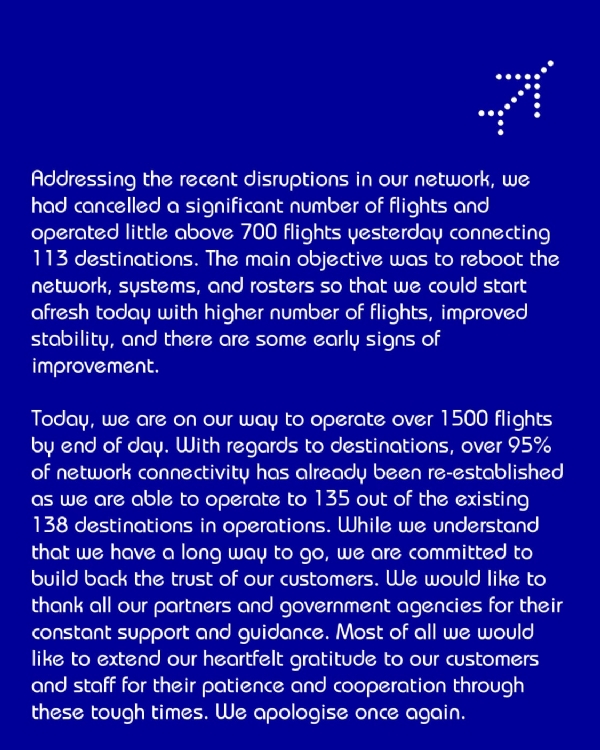 IndiGo Claims Operations Stabilising After Massive Flight Disruptions IndiGo Claims Operations Stabilising After Massive Flight Disruptions