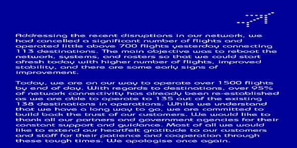 IndiGo Claims Operations Stabilising After Massive Flight Disruptions