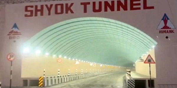 Rajnath Singh Inaugurates Strategic Shyok Tunnel at 12,000 ft in Eastern Ladakh