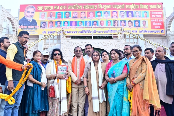 15th free all-caste mass wedding ceremony held 15th free all-caste mass wedding ceremony held