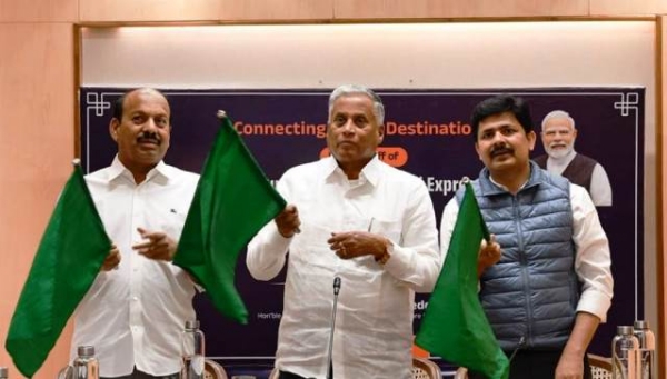 Minister V. Somanna Flags Off Tirupati–Sainagar Shirdi Express, Boosting Pilgrimage Connectivity Across Four States