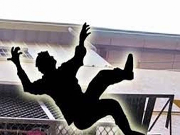 Suicide by jumping from the sixth floor Suicide by jumping from the sixth floor