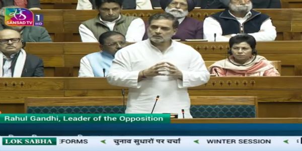 Rahul Gandhi Repeats Allegations of ‘Vote Theft’ and Institutional Capture During Debate on Electoral Reforms