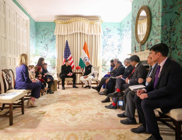 Prime Minister Modi held bilateral talks with NSA Michael Waltz and Tesla company owner Elon Musk during his US visit