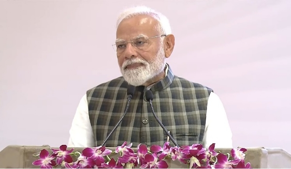 Prime Minister Modi addressing the Soul Leadership Conclave