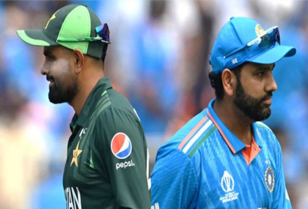 Indian captain Rohit and Pakistani captain Babbar(File photo)