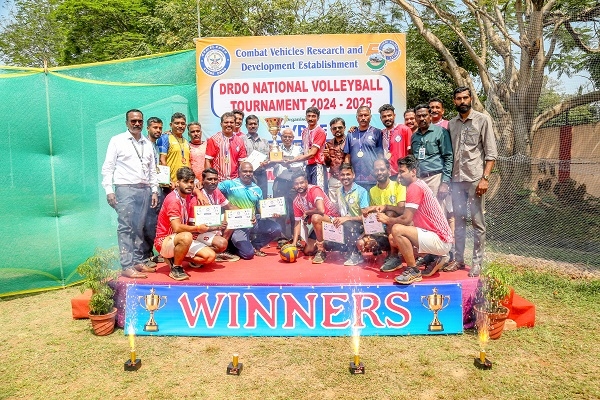 DRDO South Zone & All India Inter Zone Volleyball Tournament for the year 2024-25