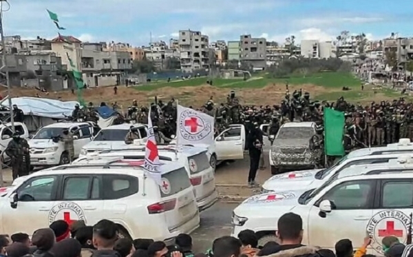 Hamas released six hostages in Gaza