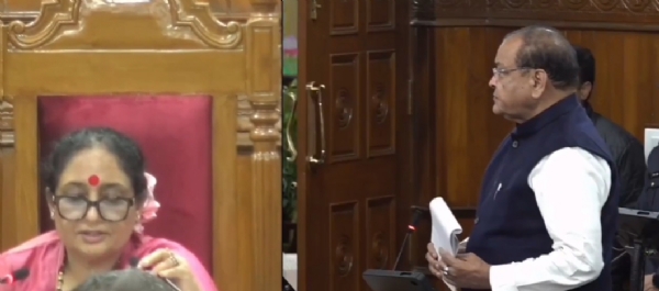 Uttarakhand Assembly Speaker conducts the proceedings of the House.