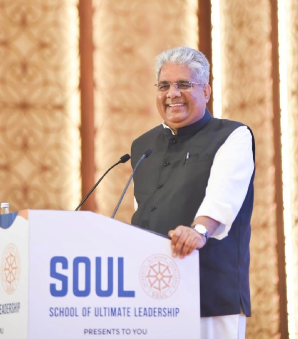 Union Minister Bhupendra Yadav addressing the Seoul Conference