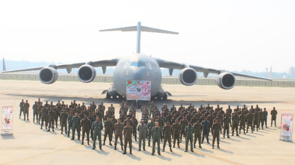 Indian Army contingent leaves for the sixth exercise of India-Japan joint military exercise Dharma Guardian