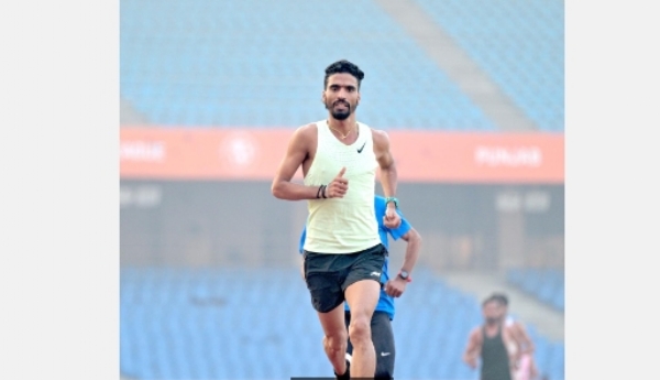 Indian runner Gulveer Singh