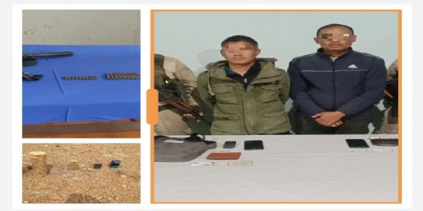 Rebels arrested in Manipur, arms and explosives recovered