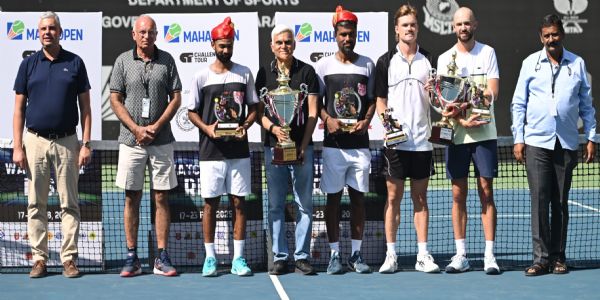 Maha Open 2025 tennis: Jeevan Nedunchezhiyan-Vijay Sundar Prashanth win doubles title