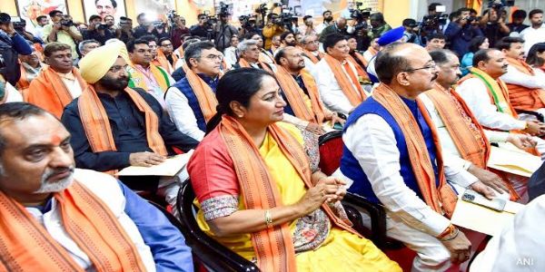 BJP legislative party meeting in Delhi today before Assembly