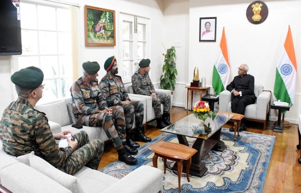 DGMO VISITS MANIPUR FOR AN OVERVIEW OF SECURITY AND BORDER MANAGEMENT