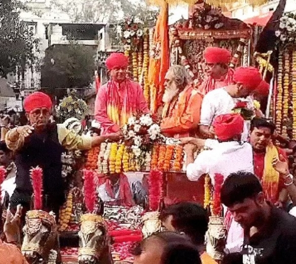 Bhadrakali procession on Foundation Day after 614 years