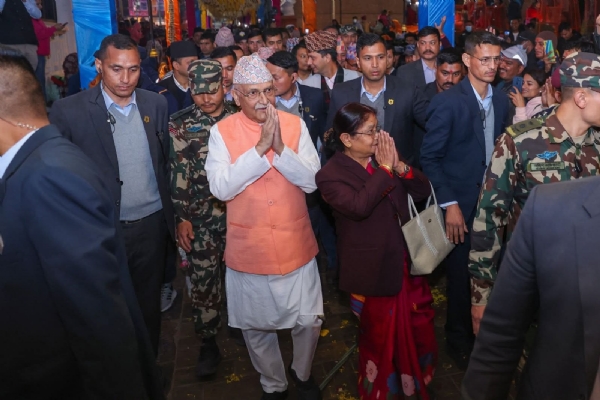 PM Oli visits Pashupatinath Temple on the eve of Mahashivaratri https://nepalnews.com/s/society/pm-oli-visits-pashupatinath-temple-on-the-eve-of-mahashivaratri/