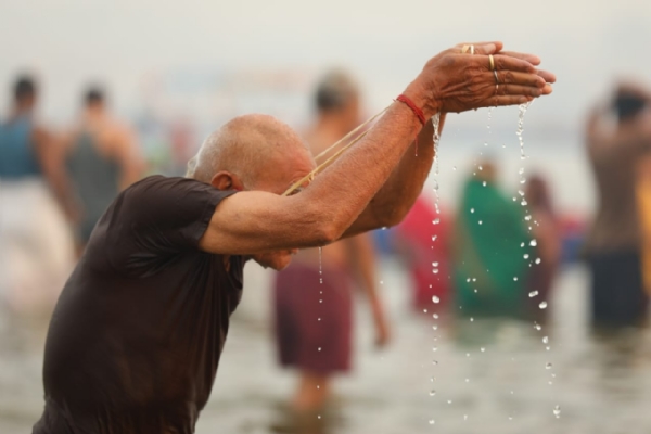 holy dip symbolizes Sanatan Dharma’s eternal beauty