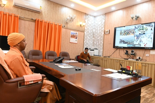 On instructions of CM Yogi, elaborate security arrangements made in Maha Kumbh