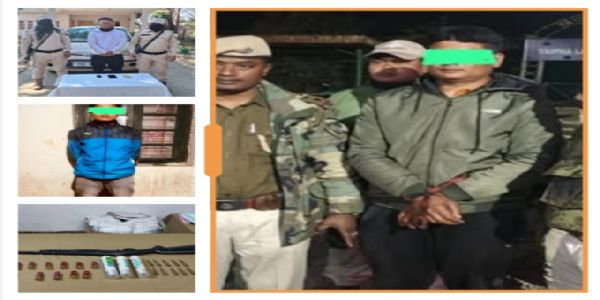 KYKL, PREPAK (PRO) outfits Arrested, Murder Suspect held; Arms Recovered in Manipur