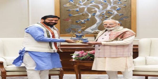 Haryana CM Saini meets PM Modi