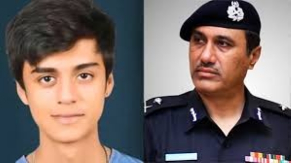 Mustafa Amir and Sindh IG Ghulam Nabi Memon