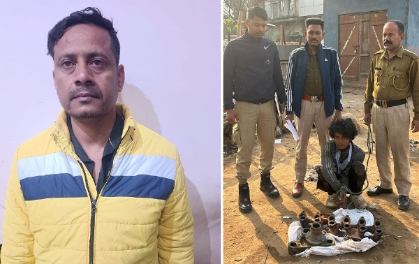 सोनापुर और बसिष्ठ पुलिस द्वारा गिरफ्तार तीर माफिया और आदतन चोरी के आरोपित।